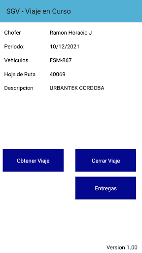 Android application FLETES 3ros - SERIN screenshort