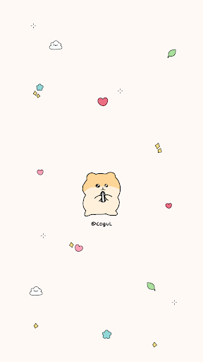 Android application 카카오톡 테마 - 맑눈광 햄찍이_패턴 screenshort