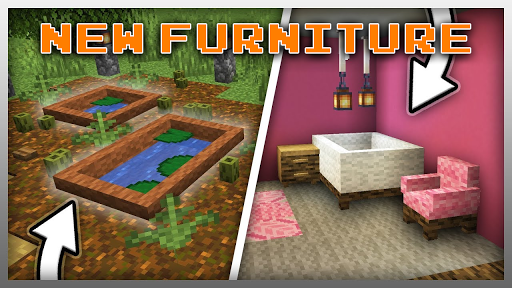 Android application Furniture Mods for MCPE screenshort