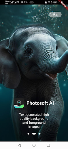 Android application AI Background Remover screenshort