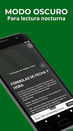 Formulas Hoja de calculo Screen 3