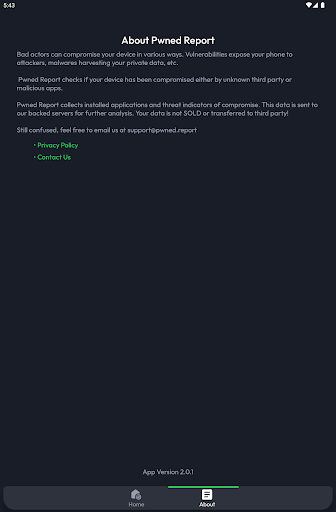Pwned Report: Scan Your Device