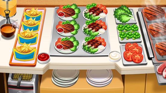 Juegos de cocina comida Fever & Craze Screenshot