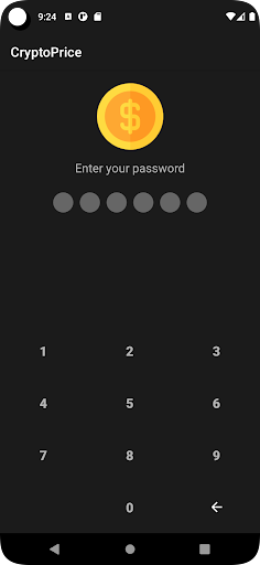 Android application Crypto Price: Cryptocurrencies screenshort