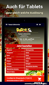 Captura 7 Popeye Lieferservice Winsen (L android