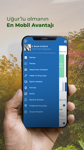 UEG Info Center APP Screen 3