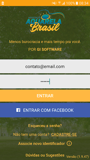 Android application Aquarela Brasil screenshort