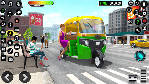 Auto Game: Rickshaw Driving 3D 7