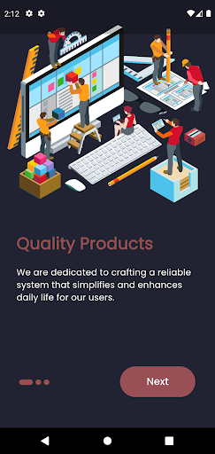 Android application Flour Mill Management System screenshort
