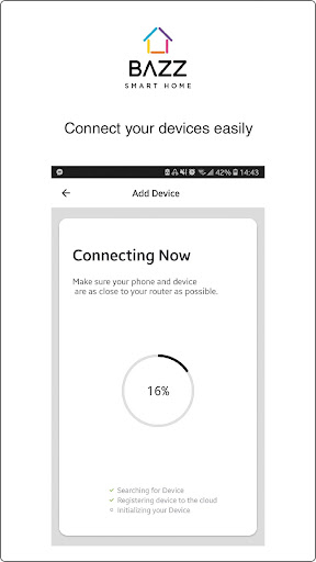 BAZZ Smart Home Screen 3
