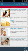 screenshot of Salud Universal