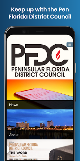 Android application Pen Florida District Council screenshort