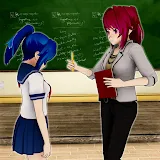 Anime Girl School Teacher 3D icon