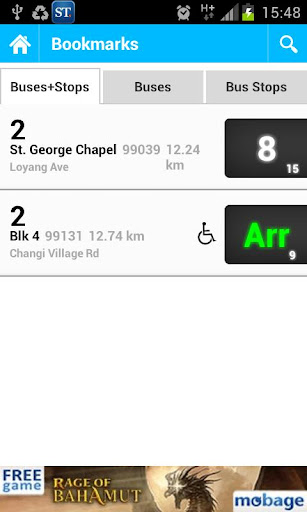 SG Buses Screen 2