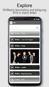 Screenshot 6 SHINee Lyrics, MVs & Wallpaper android