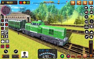 Uphill Train Simulator Game. - Screenshot 2