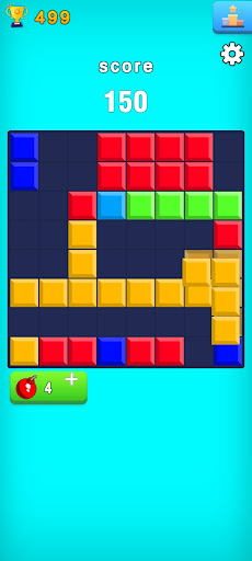 Android application Block puzzle block line game screenshort