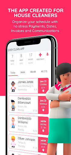 Android application Easy Clean App: House Cleaning screenshort