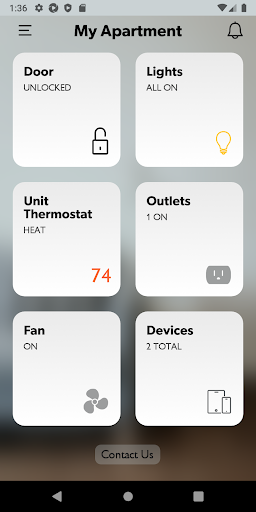 Android application Single Digits ONE Home App screenshort