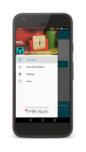 Kitchen Calculator Screen 2