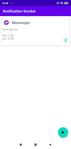 Notification blocker Screen 3