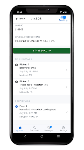 App screenshot