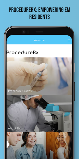 Android application ProcedureRX screenshort