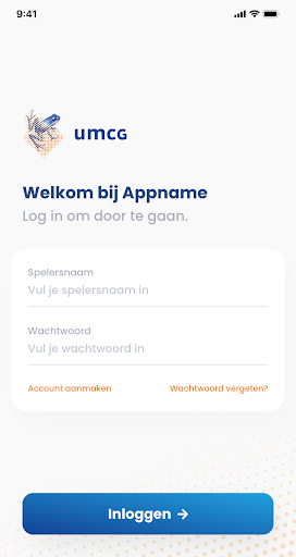 Android application UMCG Anatomy Gym screenshort