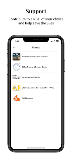 StraySahaya: Animal Help App Screen 3