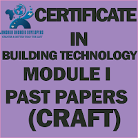 Craft 1 Building  Past Papers