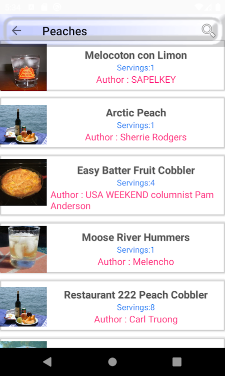 Sweet pies recipe: baked dish - 6.0 - (Android)