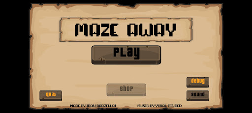 Android application Maze Away screenshort