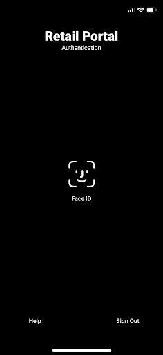Android application Porqual Retail Portal screenshort
