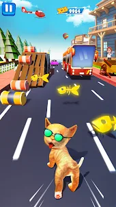 Pet Run - Cat Runner Game