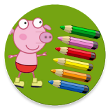 Pig Color Game icon