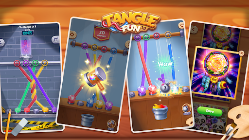 Tangle Fun - Can you untie all knots? 2.2.0 screenshots 1