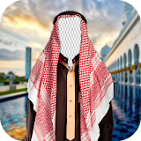 Arab Man Suit Photo Editor icon