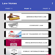 Law Notes [Twenty (20) Books Data in One App]