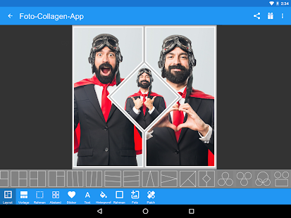 Foto-Collagen-App Screenshot