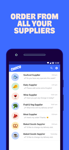 Choco - Order Restaurant Supplies 3.4.0 screenshots 2
