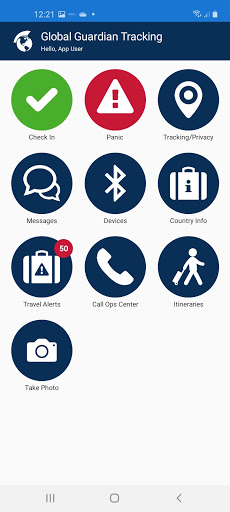 Android application Global Guardian screenshort