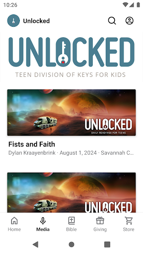 Unlocked - Teen Devotional Screen 2