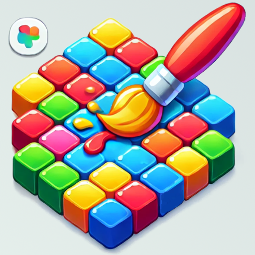 Bricks Color Flood Challenge Logo