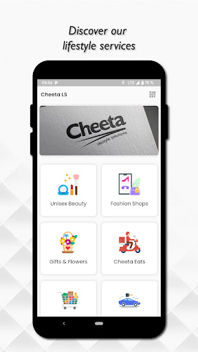 Android application Cheeta Lifestyle screenshort