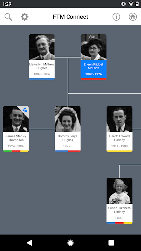 Android application Family Tree Maker Connect screenshort