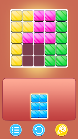 Game screenshot ブロックヒット - クラシックブロックパズルゲーム mod apk