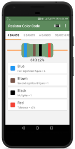 Direnç Renk Kodu ve SMD Kodu Hesaplayıcı Mod Apk [Kilitli] 1