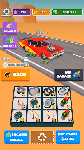 Idle Racer — Tap, Merge & Race 2