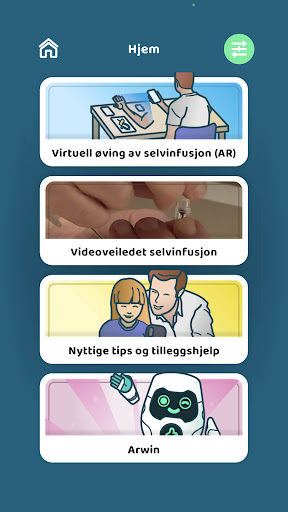 Android application myARwin screenshort