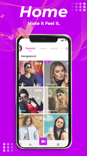 Android application Ep Live screenshort